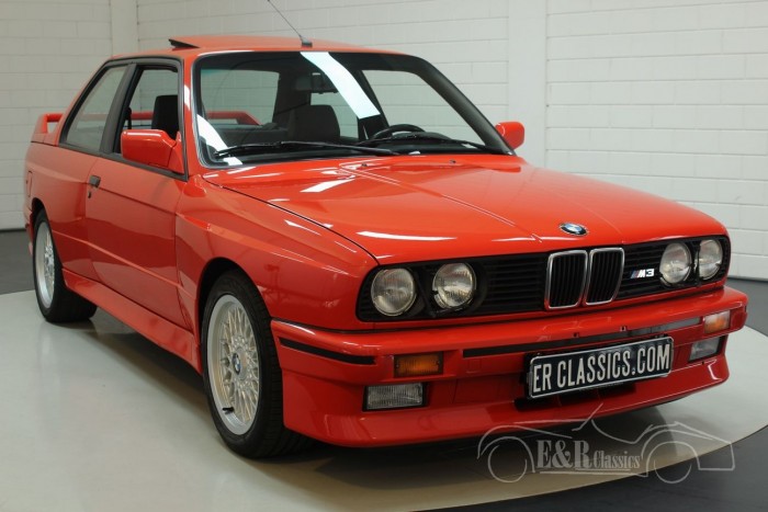 surfen kleur vliegtuig BMW M3 E30 1987 te koop bij ERclassics